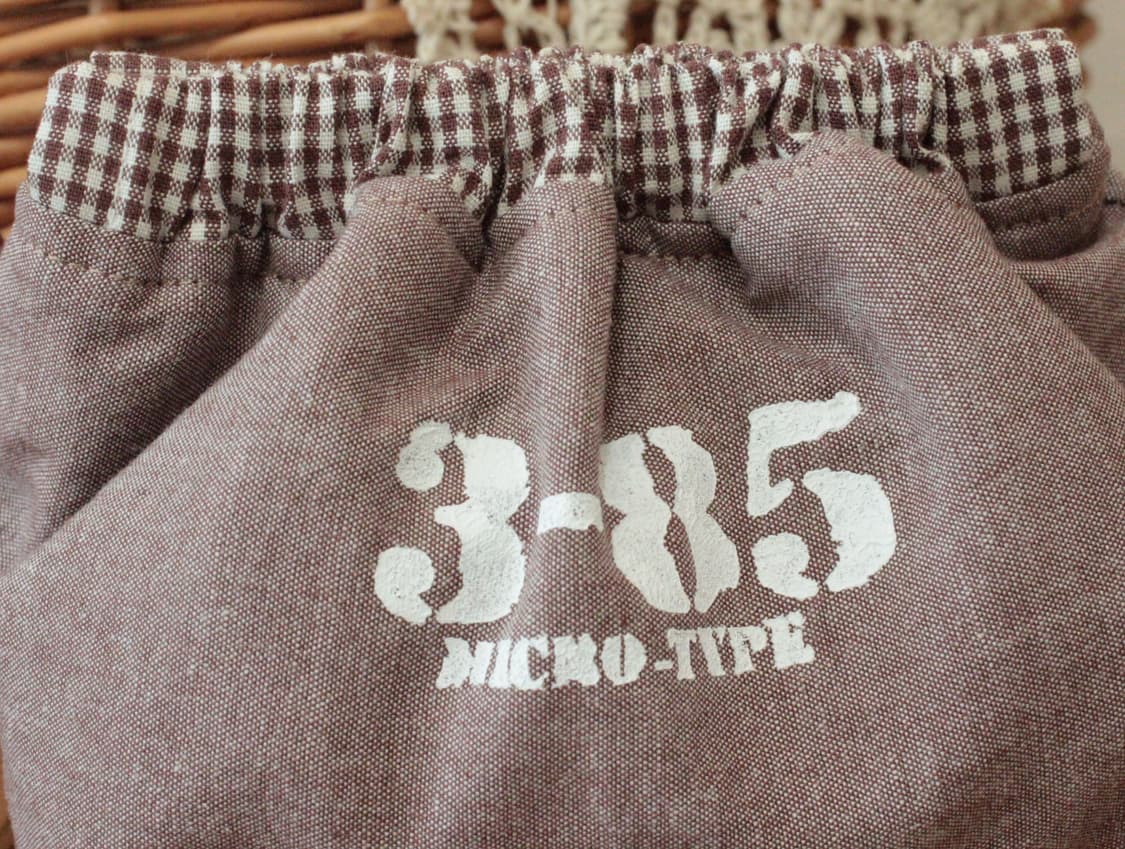 핸드메이드 브라운 바네 파우치 상품이미지2