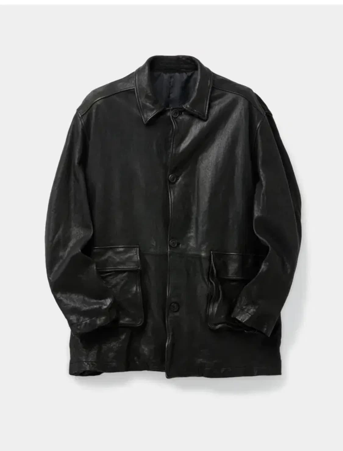 쿠어 램스킨 카코트 레더 xl 상품이미지1