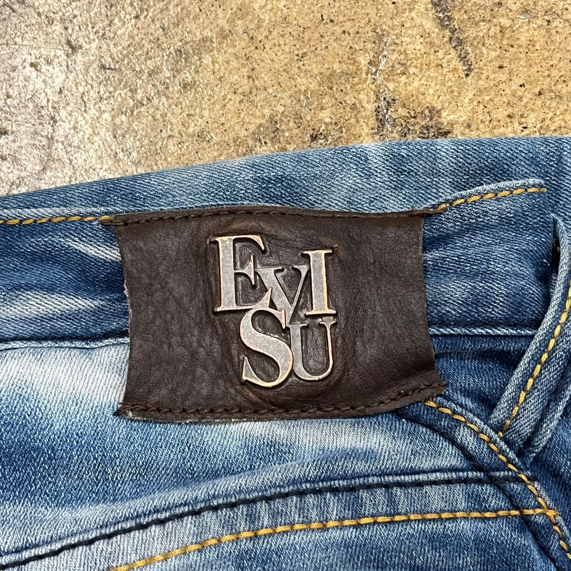 [정품/32] 에비수 데님팬츠 b8 상품이미지5