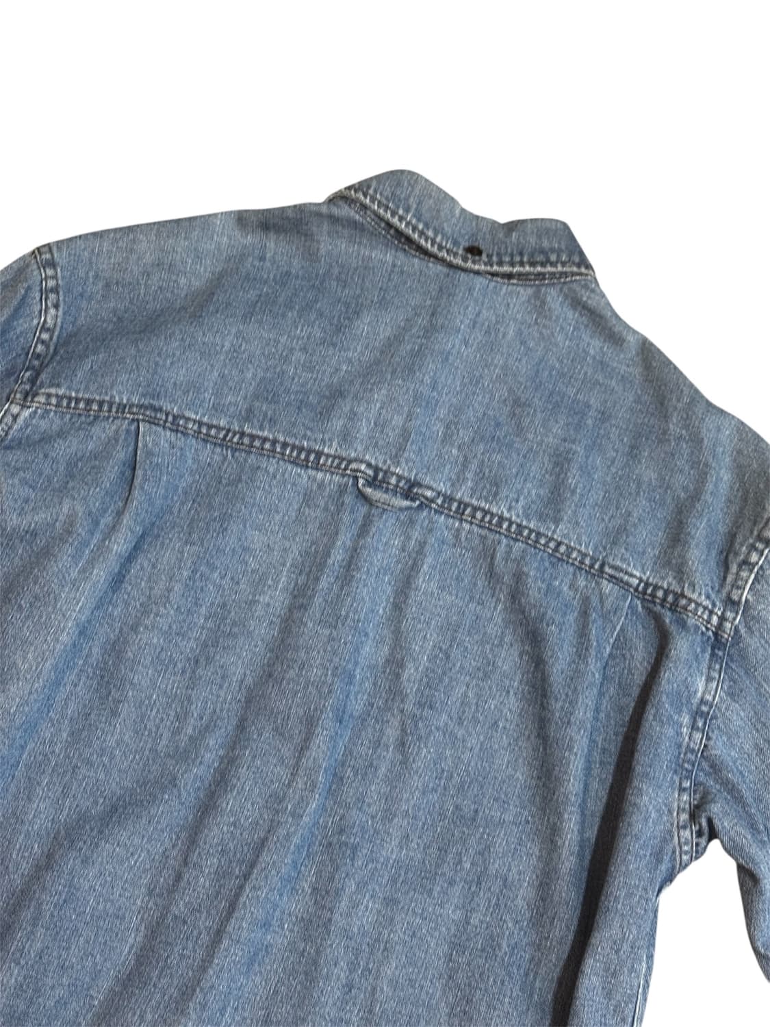 던스트 데님 셔츠 상품이미지4