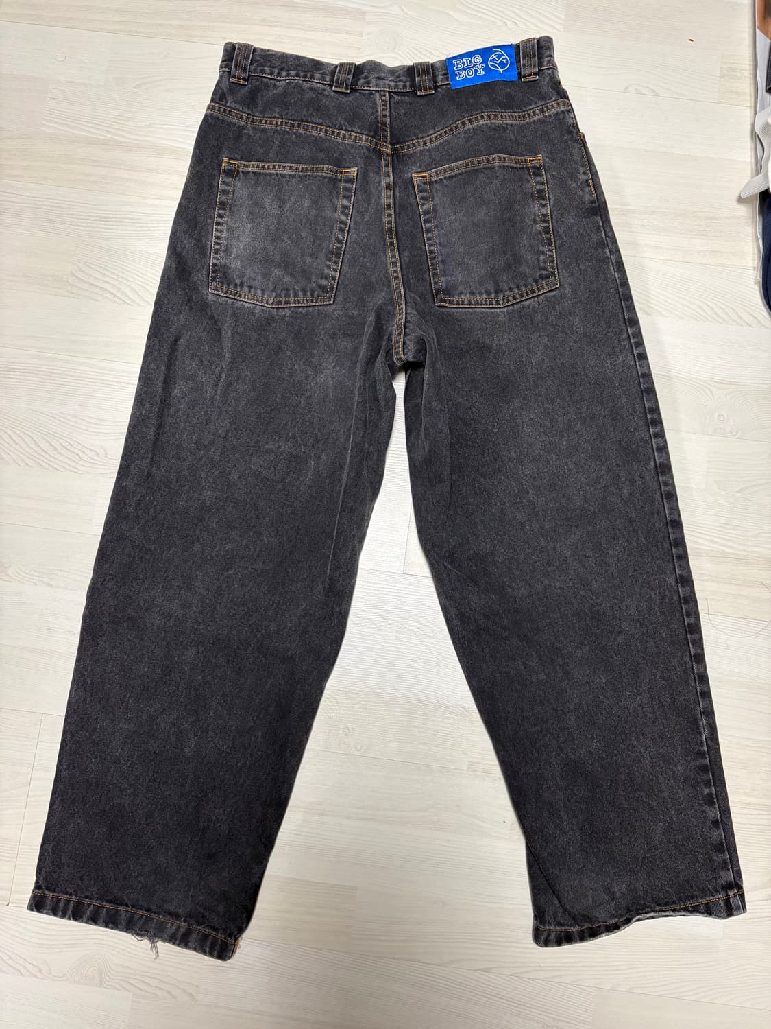 Big Boy Jean구형  (Washed Black , M size) 상품이미지2