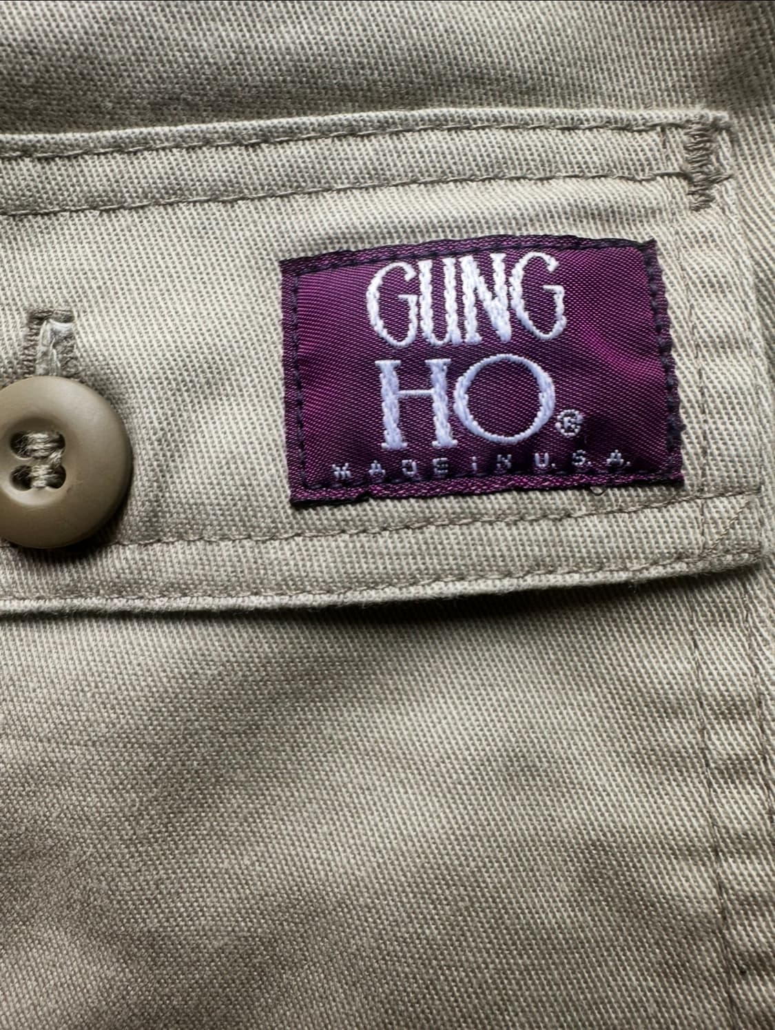 (34)궁호 면 퍼티그팬츠 베이지 상품이미지4