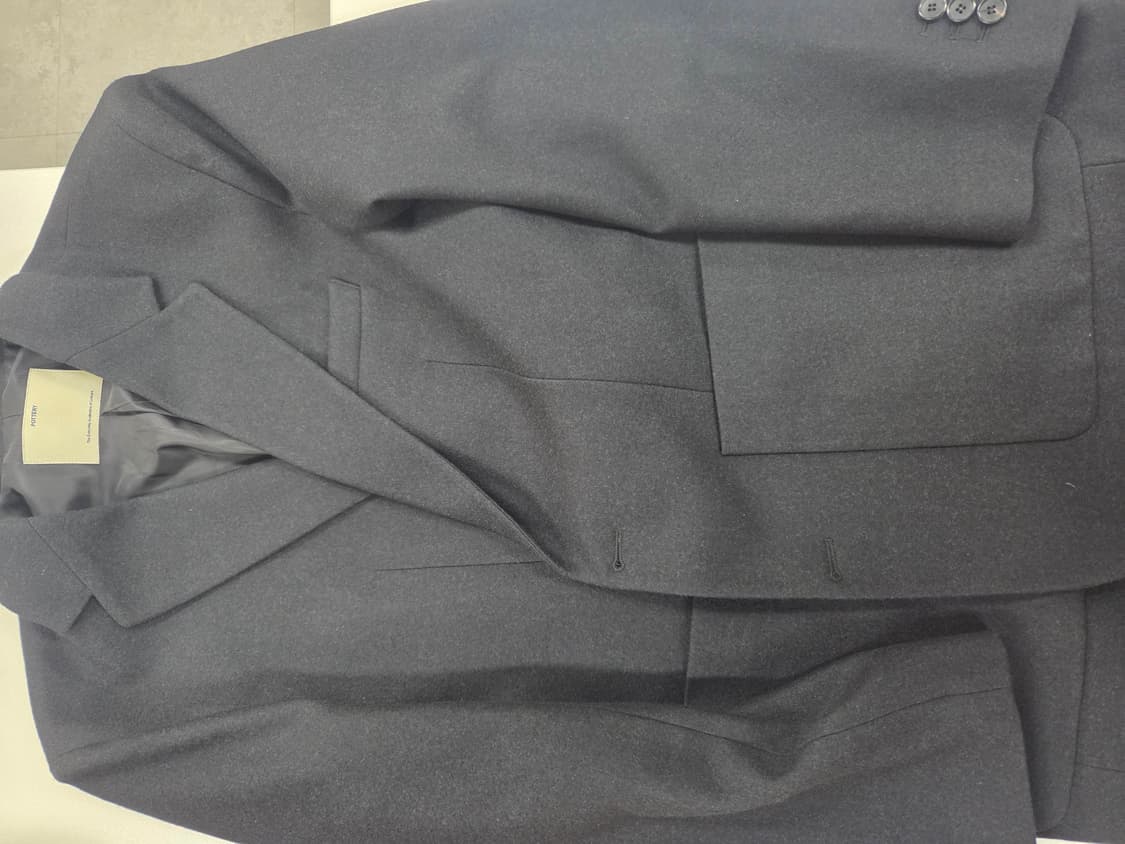 포터리 울 플란넬 자켓 1 블랙 상품이미지7