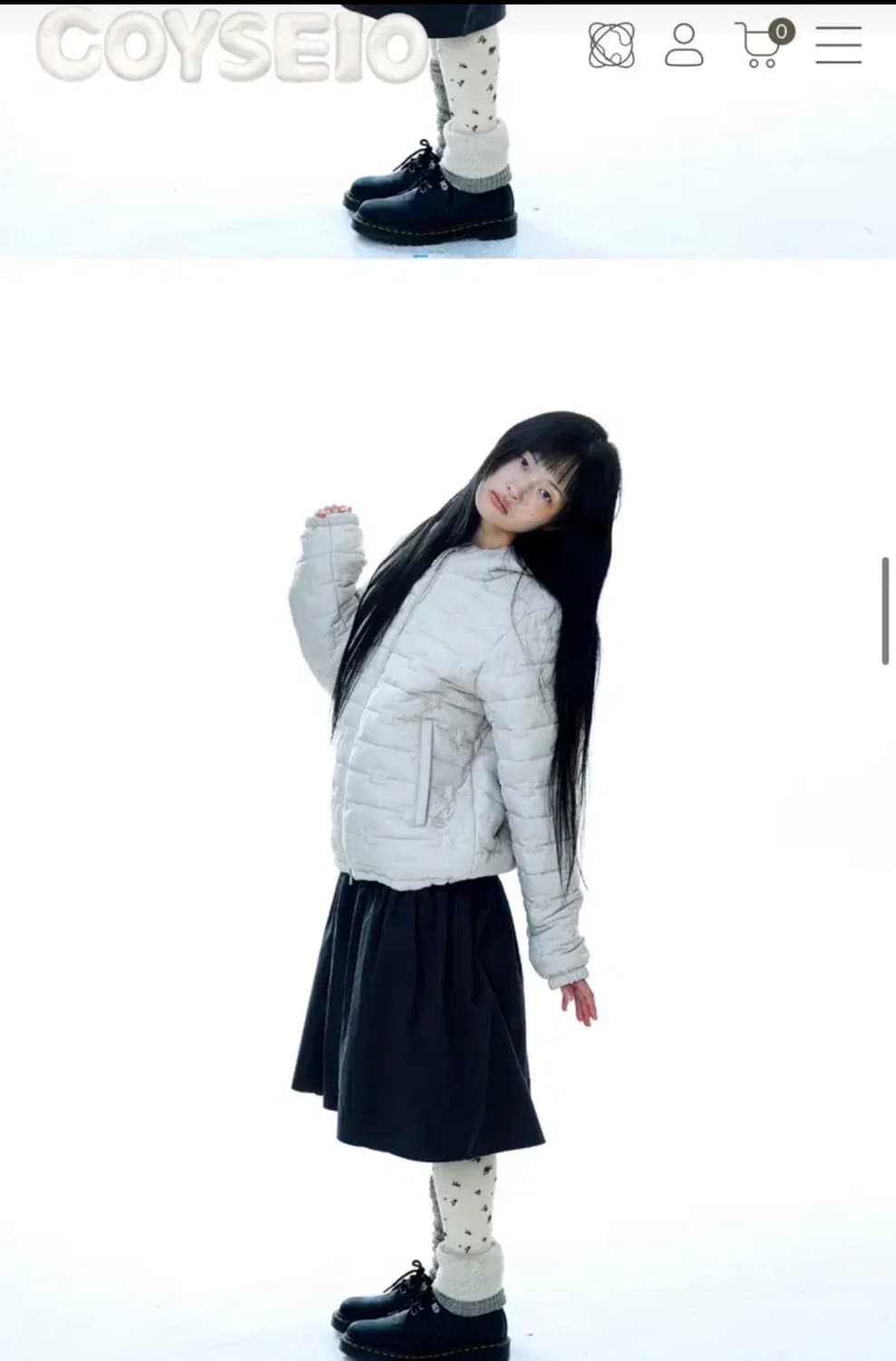 구해요) 코이세이오 패딩 FLUFFY LIGHT PADDED JACKET 상품이미지1