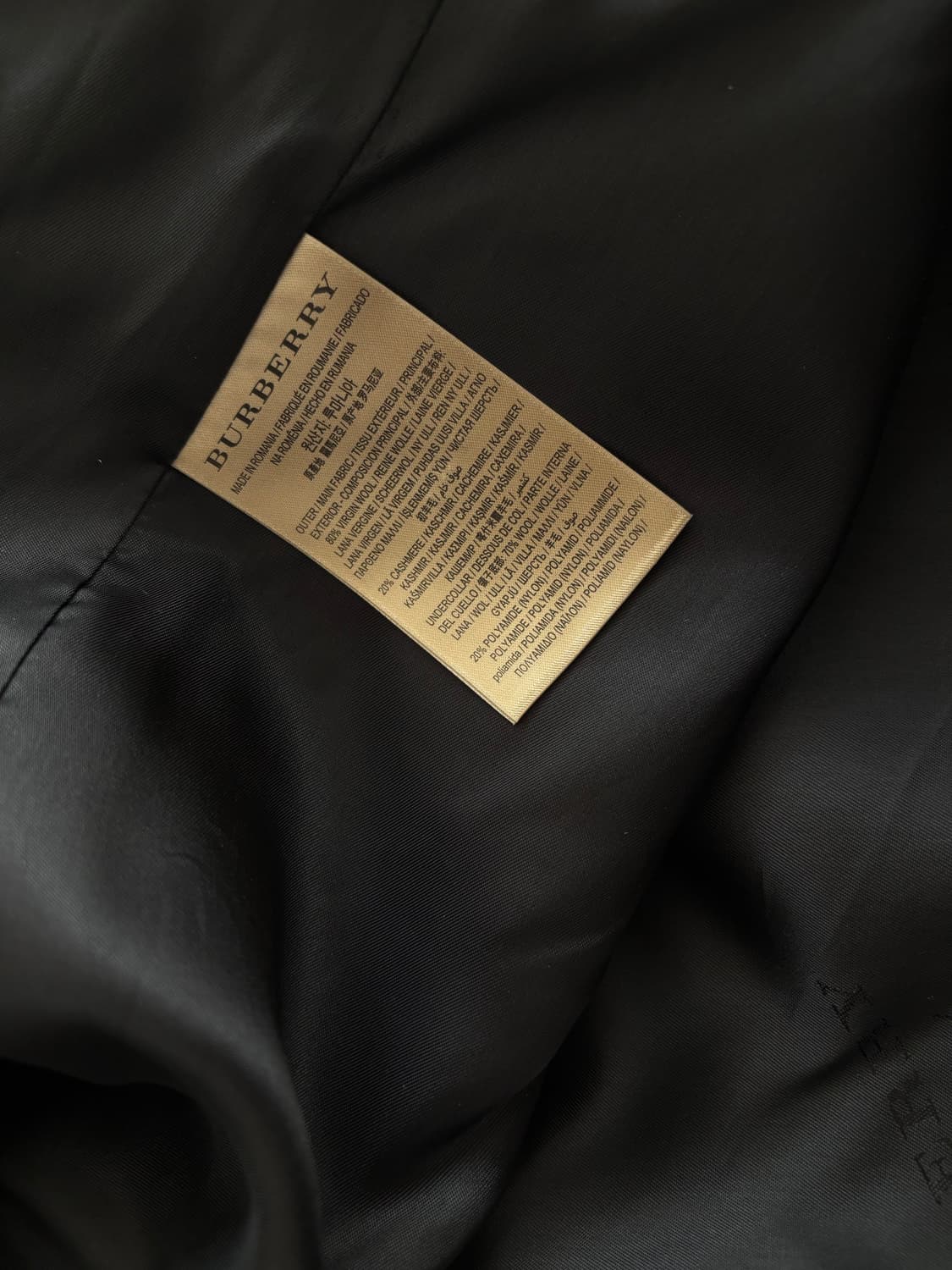 버버리 캐시미어 코트 54 상품이미지8