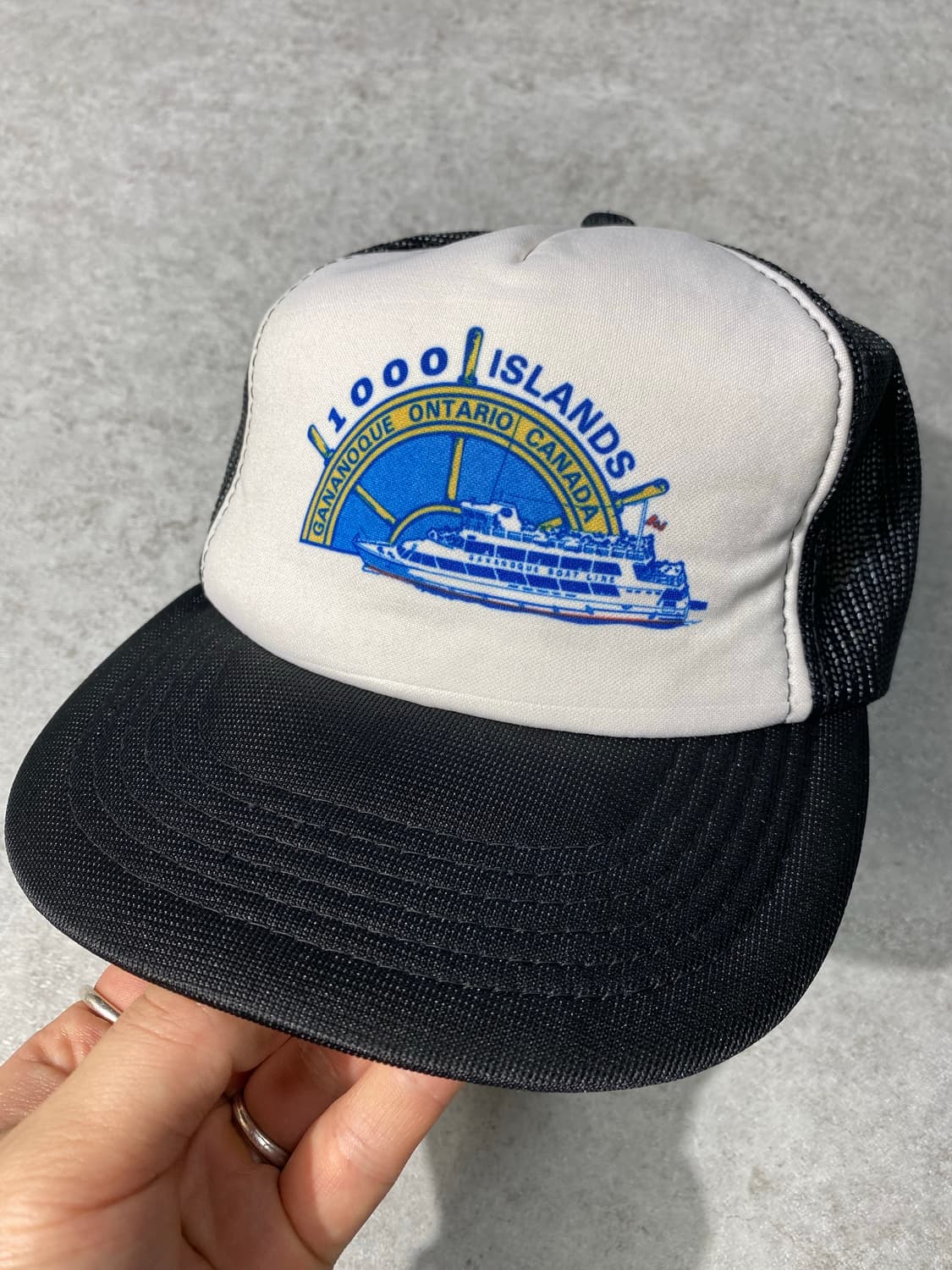 [OS] 80s 1000 ISLANDS 빈티지 매쉬 트러커캡 상품이미지2