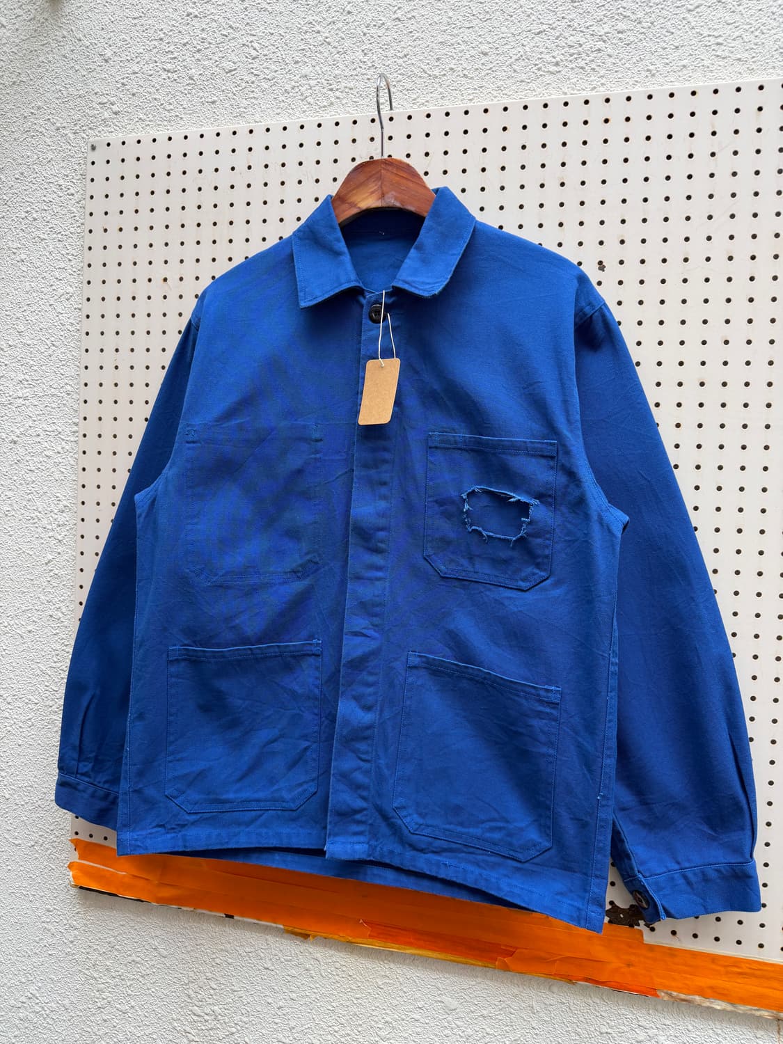 OLD VINTAGE WASHED BLUE 빈티지 프렌치워크자켓 상품이미지5