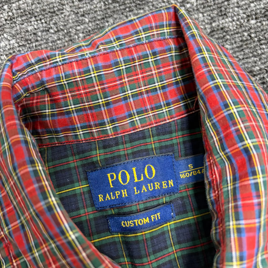폴로 랄프로렌 커스텀핏 패치워크 셔츠 상품이미지5