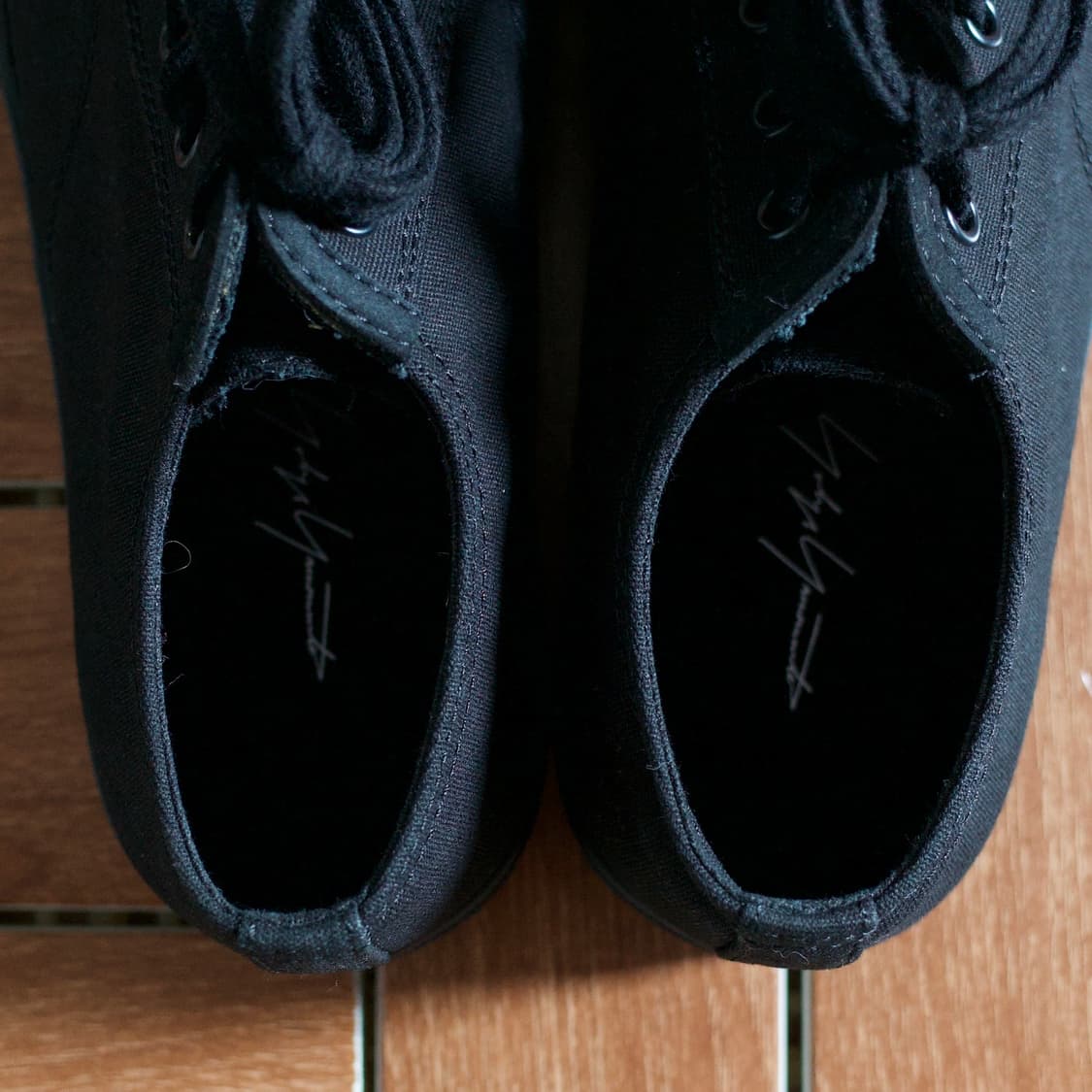 Yohji Yamamoto canvas sneakers 상품이미지5