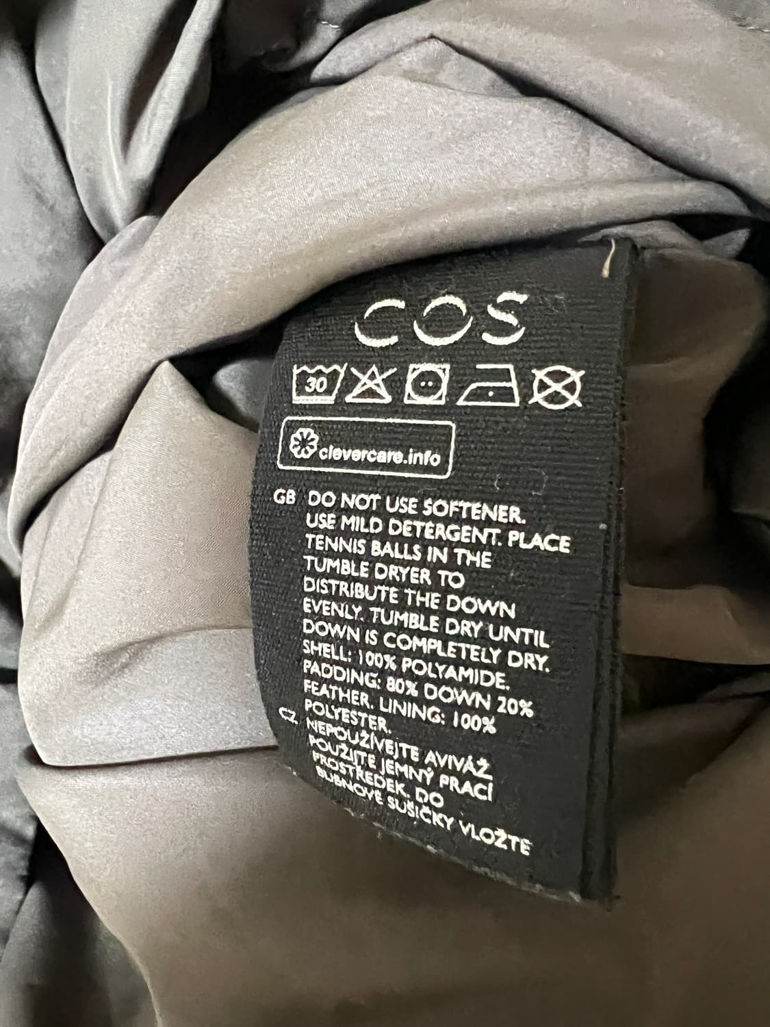 cos 푸퍼 패딩 m 상품이미지7