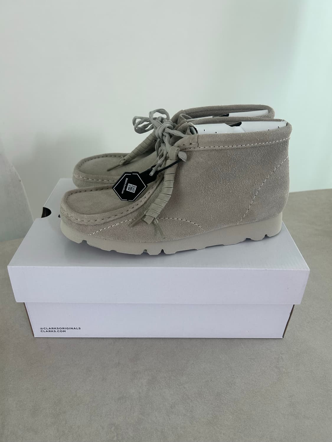 파프 x 클락스 왈라비 베이지 uk8 상품이미지2