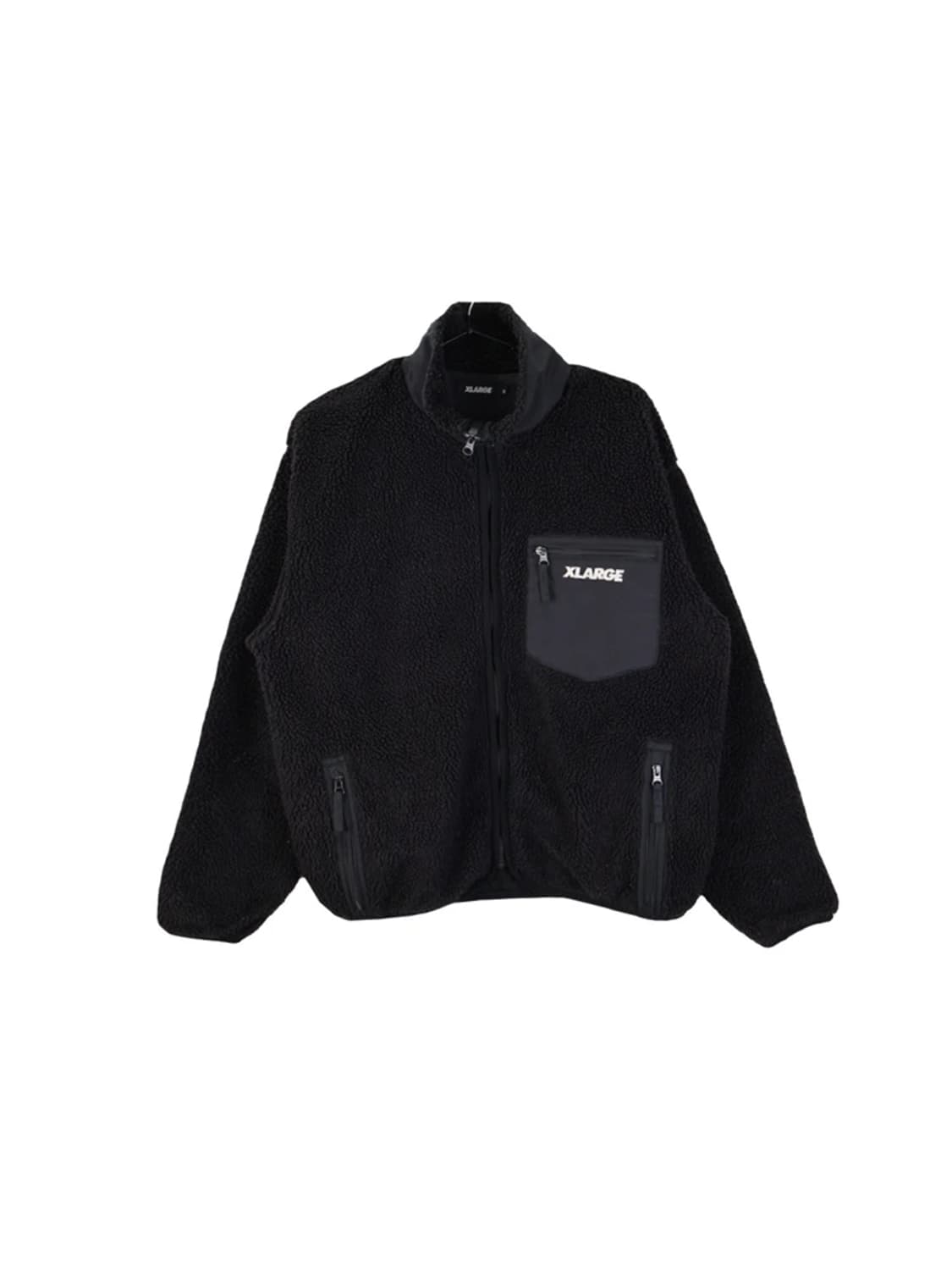 엑스라지 블랙 후리스 집업 상품이미지4