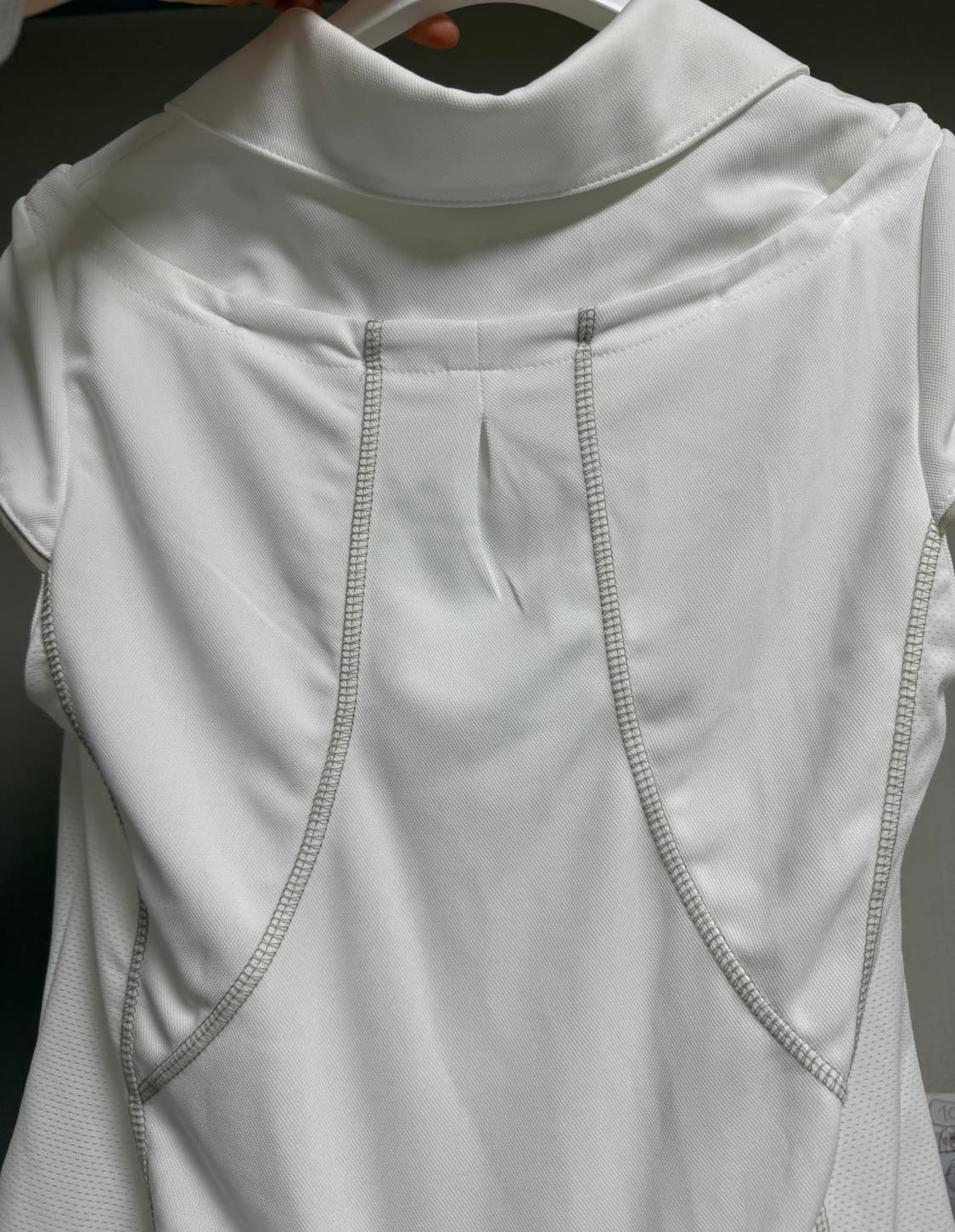 Detachable Collar T-shirt / Off White  상품이미지4