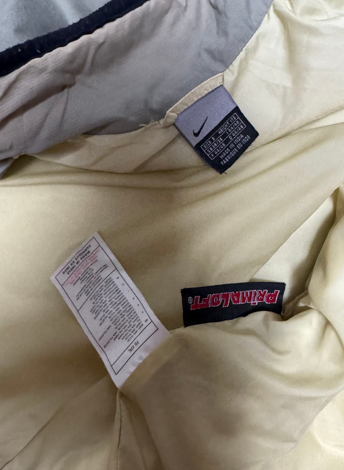 나이키 카키 올드스쿨 y2k 초경량 점퍼 자켓 상품이미지9