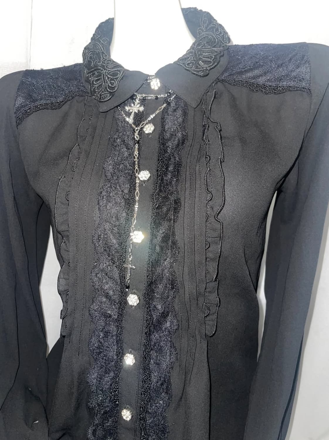 Axes femme 엑시즈팜 공겜여주 블라우스 상품이미지3