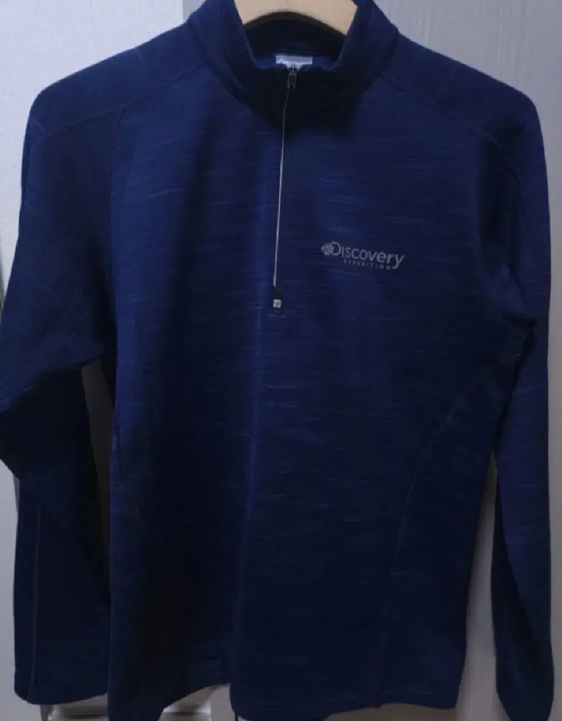 디스커버리 피치기모 긴팔 반집업, L 상품이미지3