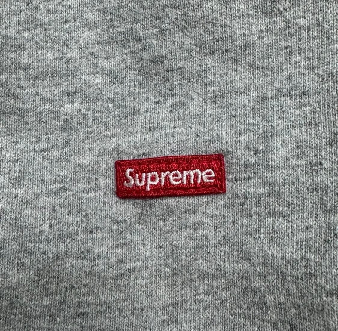 슈프림 21fw 스몰 박스 스웨트 쇼츠 헤더 그레이 XL  팝니다 상품이미지3