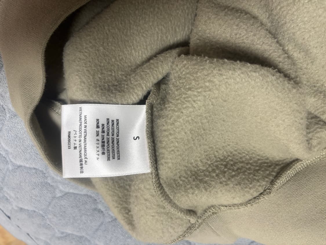 에센셜 피스타치오 후드티 S 상품이미지5