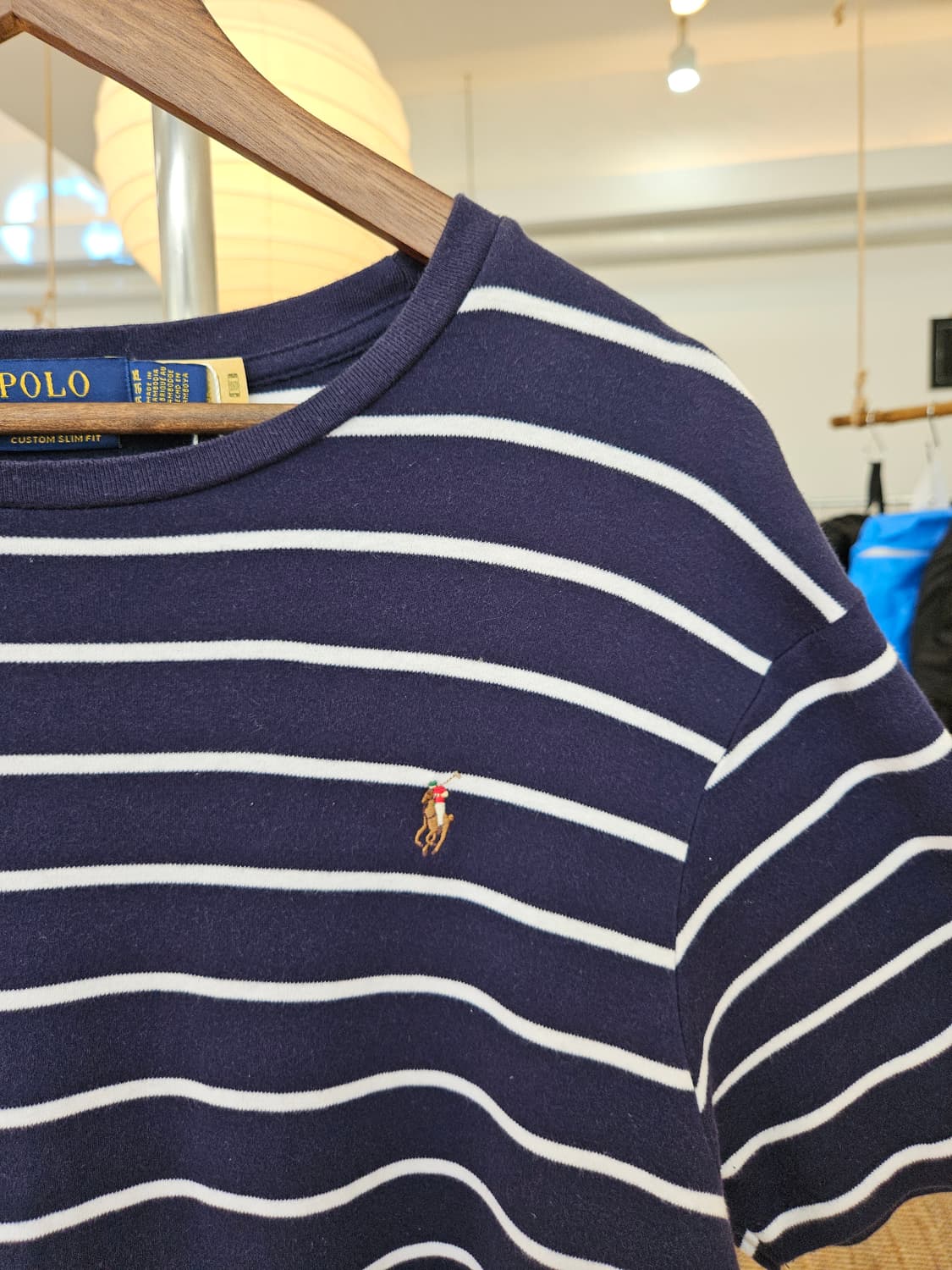 폴로 랄프로렌 스트라이프 티셔츠 상품이미지4