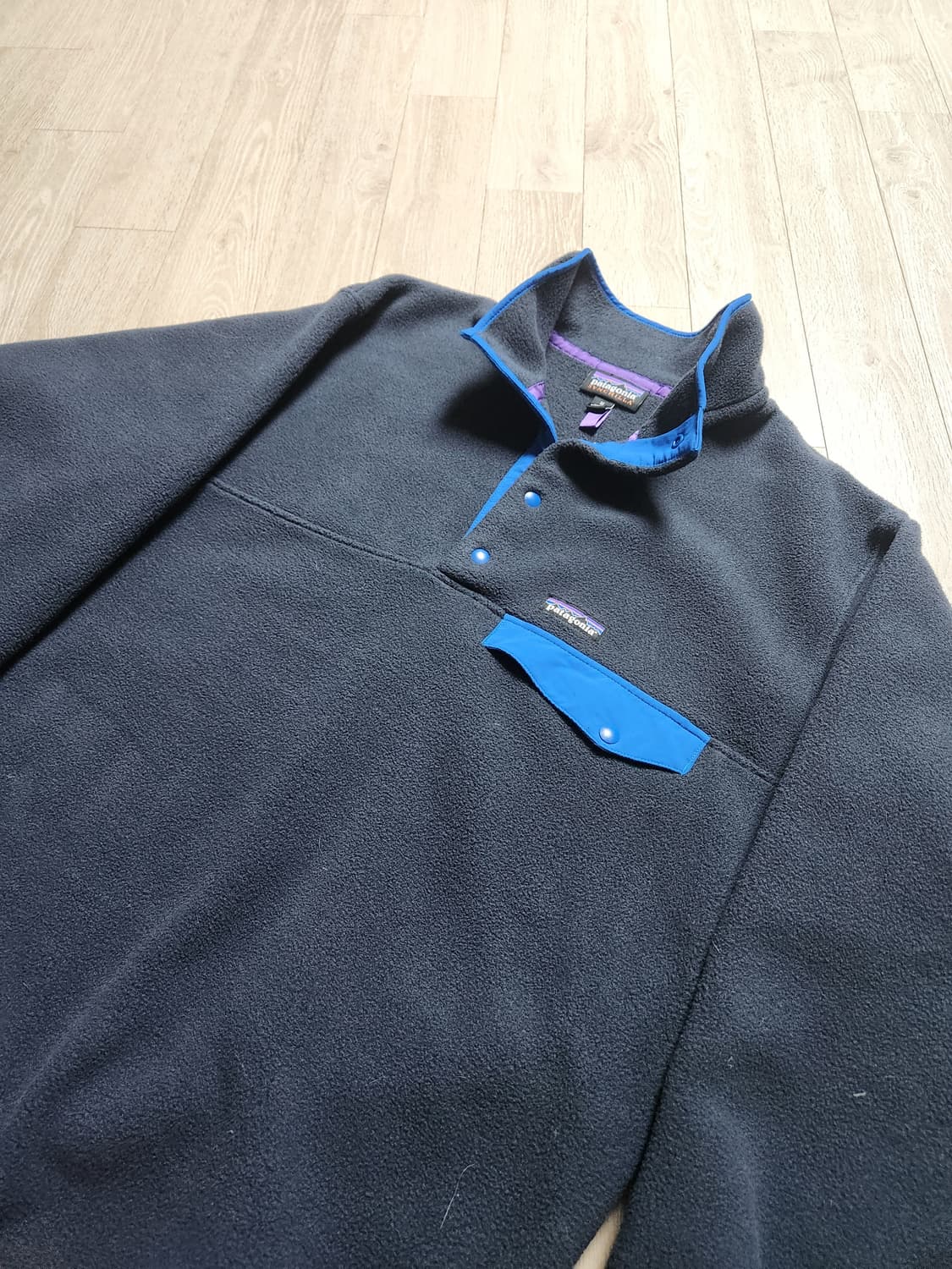 파타고니아 신칠라 피치블루 팝니다.(M) 상품이미지4