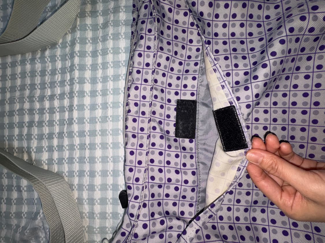 보라 도트 크로스백  상품이미지6