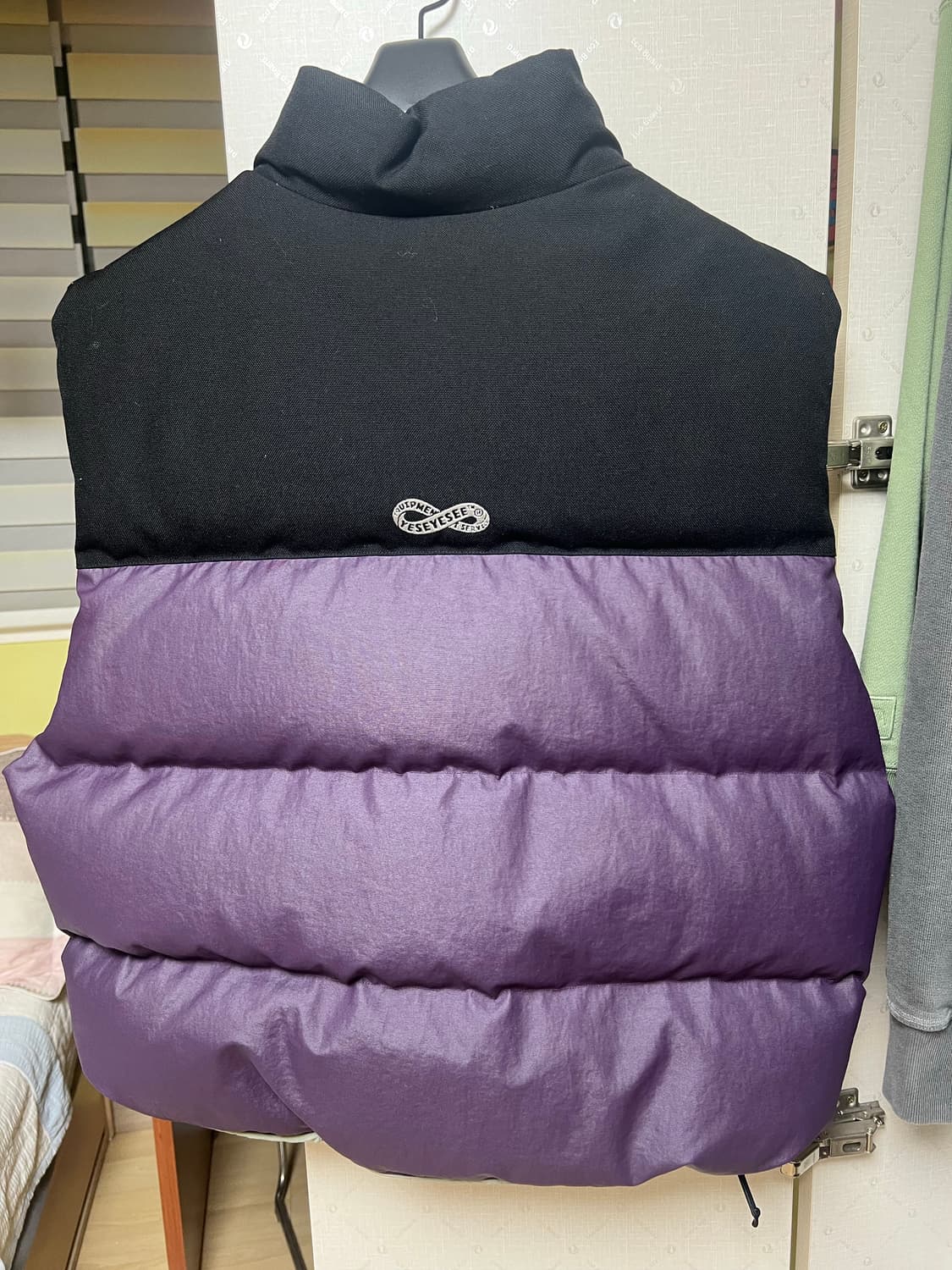 예스아이씨 Hooligans Down Vest Purple 상품이미지2