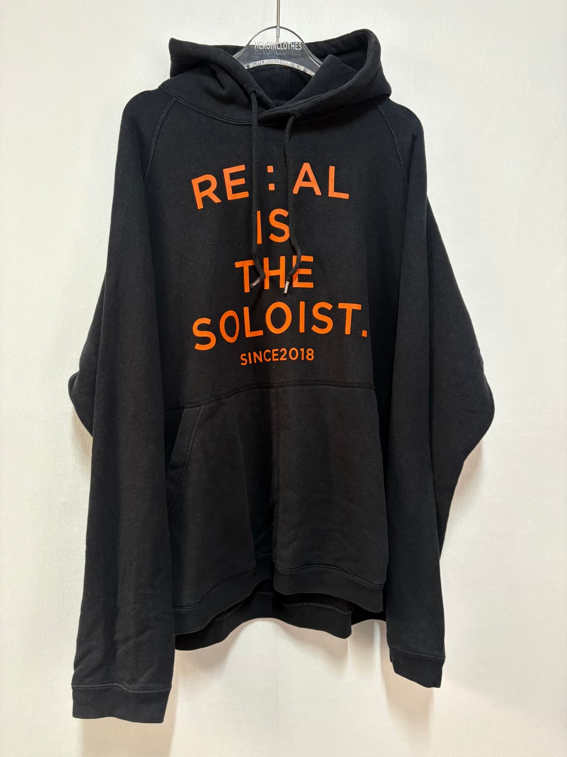 [44] 19SS 솔로이스트 오버사이즈 로고 후드 상품이미지1