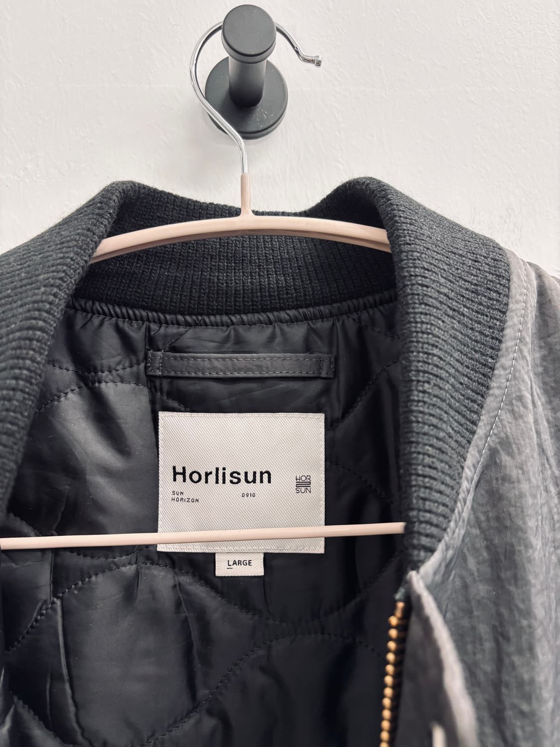 홀리선(Horlisun) 인세인 가라지 패디드 베스트 블랙 상품이미지4