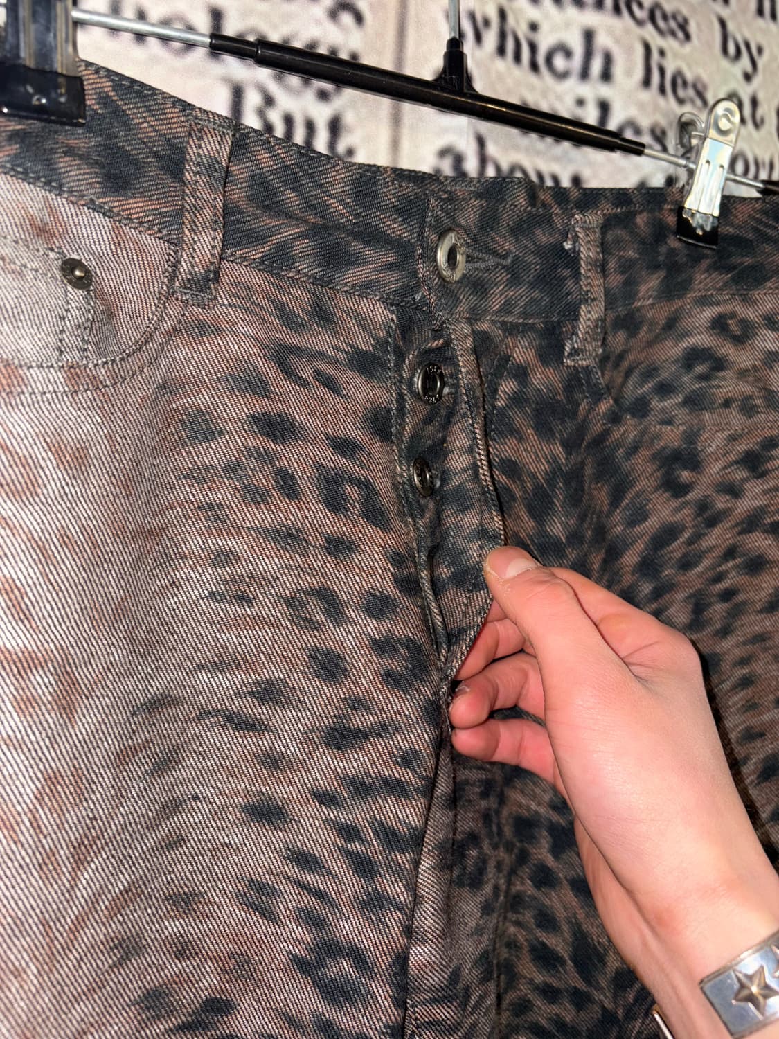 5351 pour les hommes loopard boots cut  상품이미지2