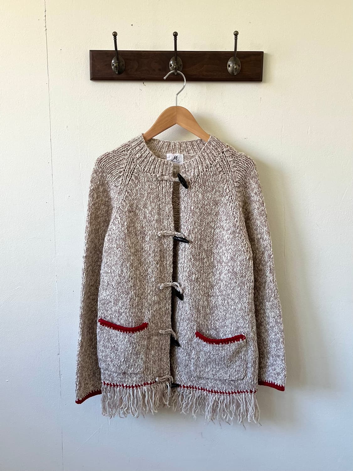 MAJESTIC LEGON 프린지 더블 코트 상품이미지1