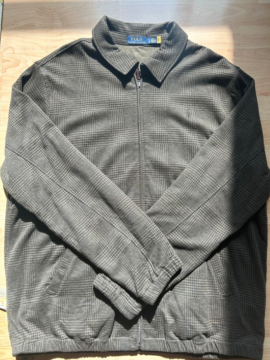 폴로 체크자켓 xl 상품이미지2