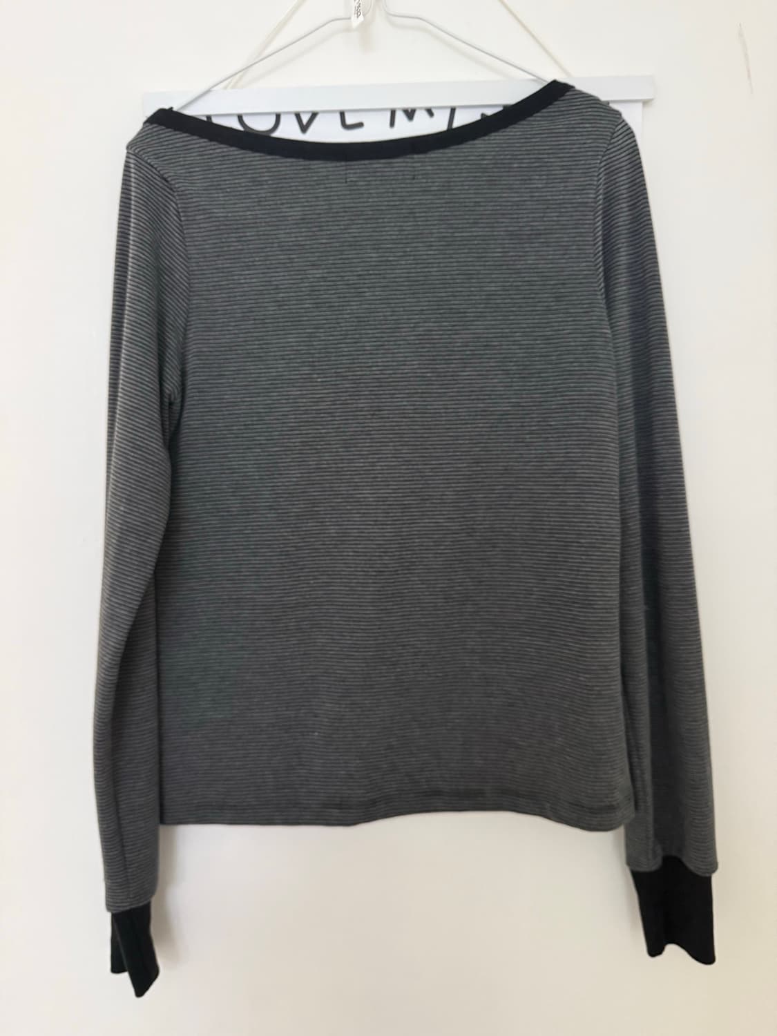 노컨텐츠 보트넥 스트라이프 티 상품이미지3