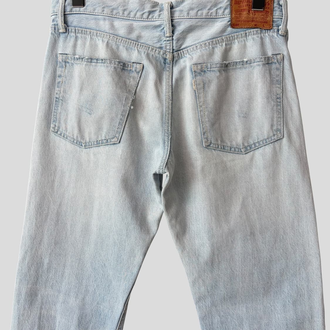 (31)Burgus Plus 버거스플러스 컷오프 셀비지 데님 청바지 상품이미지7