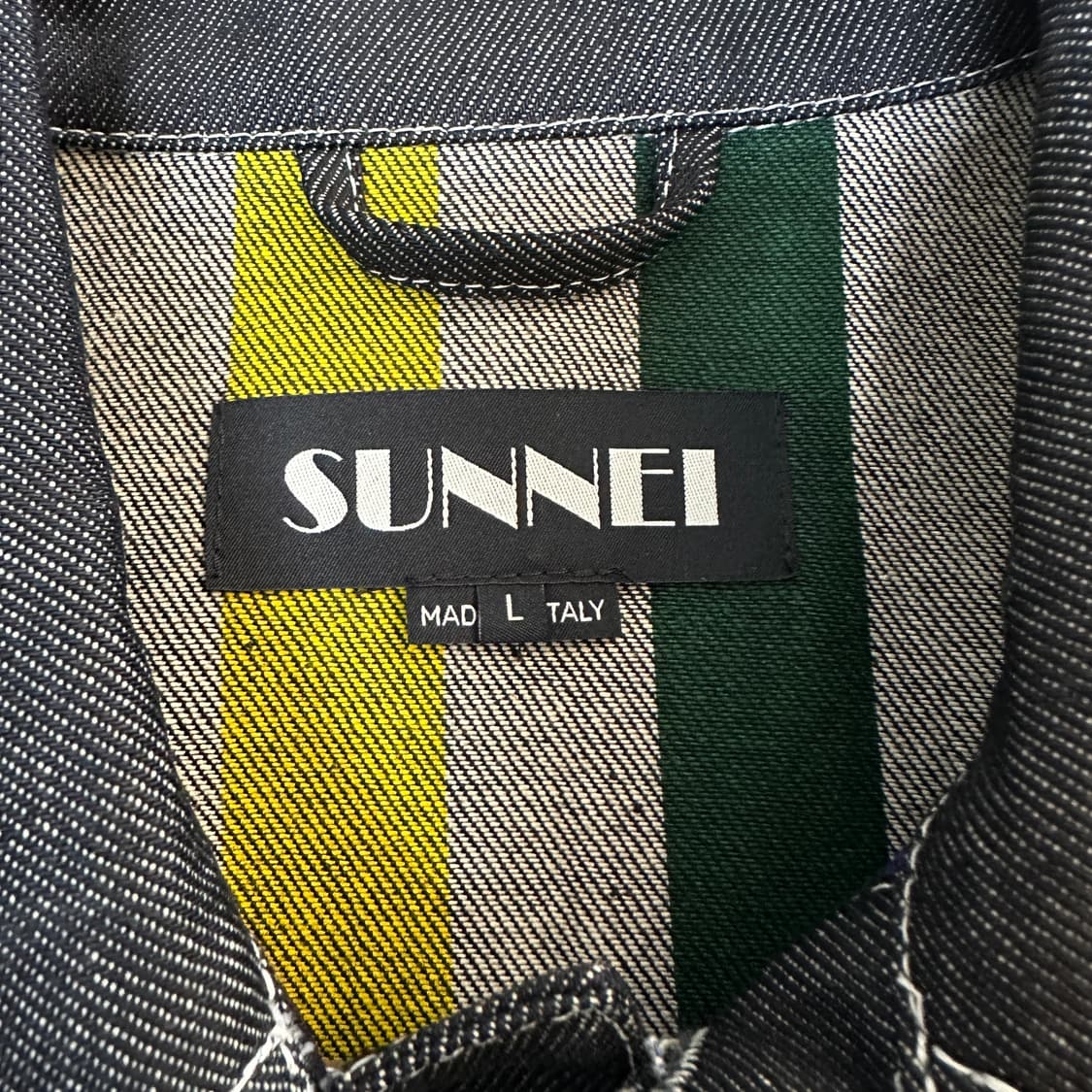SUNNEI italy made denim jacket 상품이미지3
