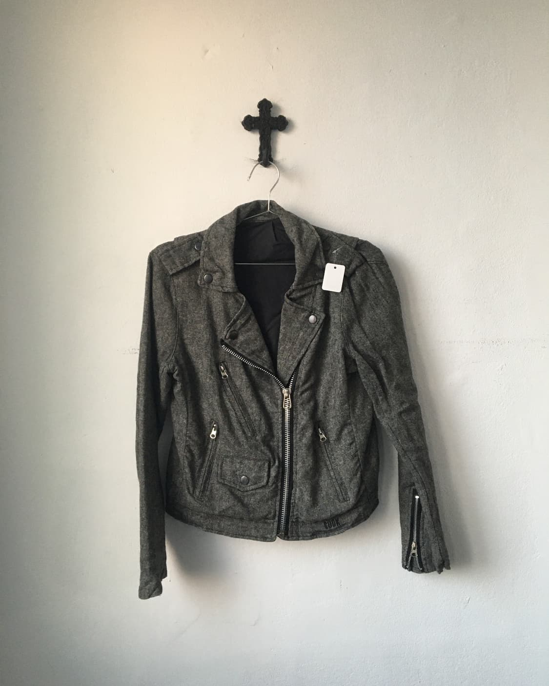 Woolen rider jacket 상품이미지3