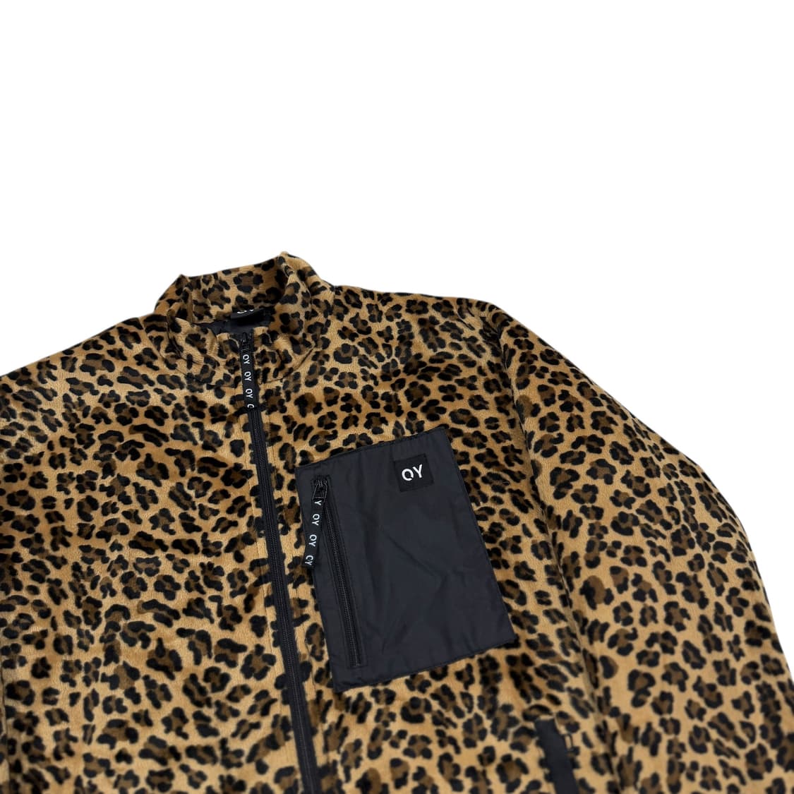 OY 오와이 레오파드 호피 플리스 후리스 자켓 상품이미지2