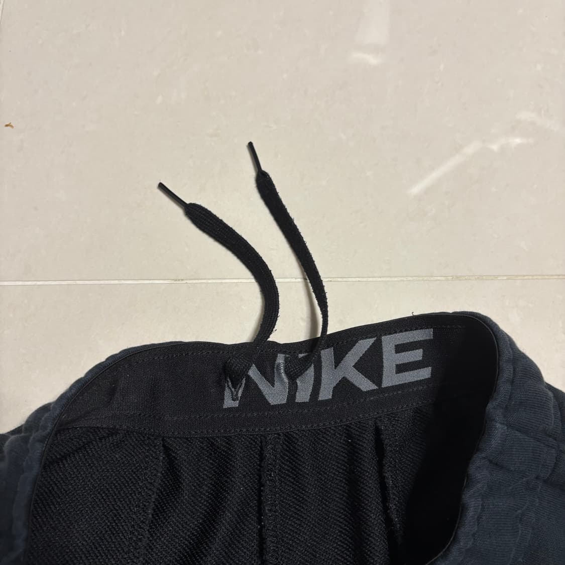 정품 나이키 스우시 블랙 조거팬츠 트레이닝 바지 상품이미지7