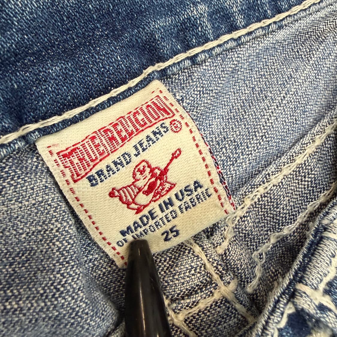 트루릴리전 DISCO JOEY BIG T 우먼스  부츠컷 데님 25 상품이미지4