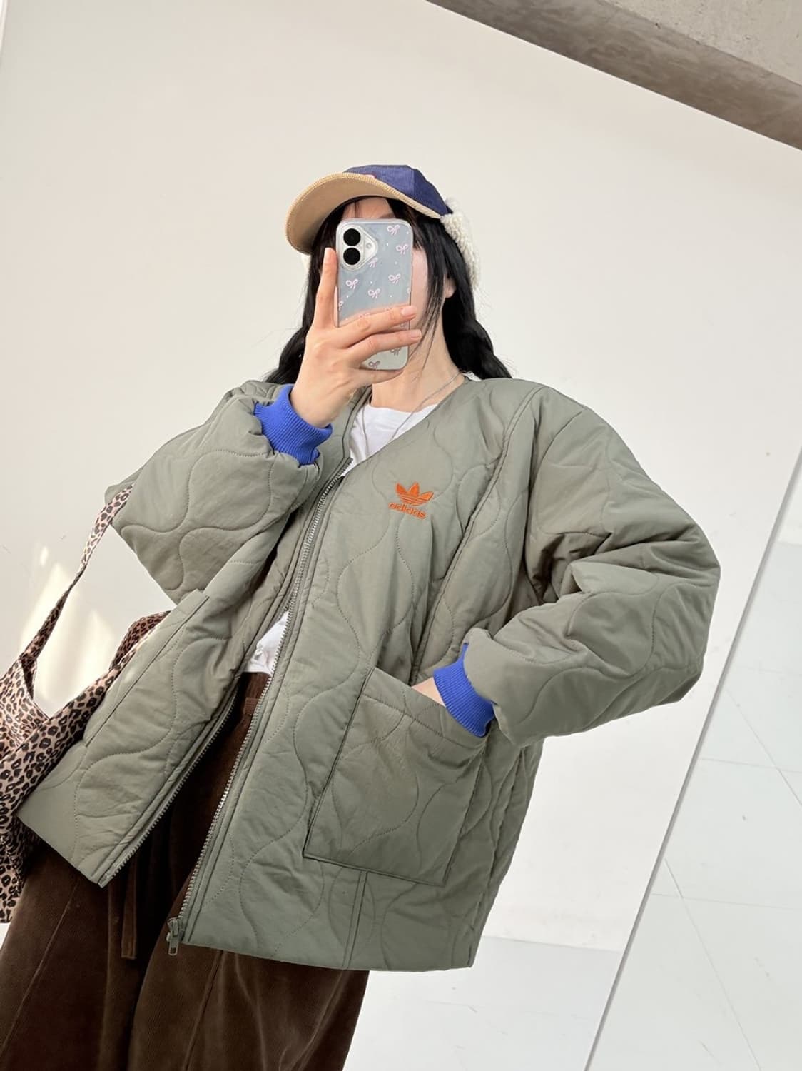 아디다스 웰론다스 누빔자켓 상품이미지5