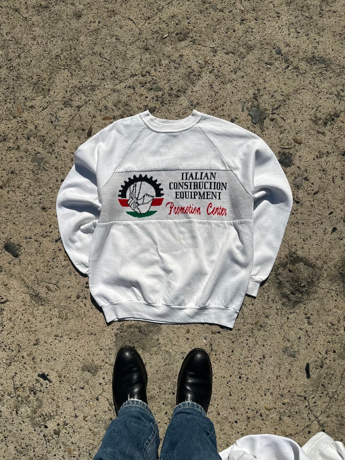 90’s Logos Italian logo material sweat 상품이미지6