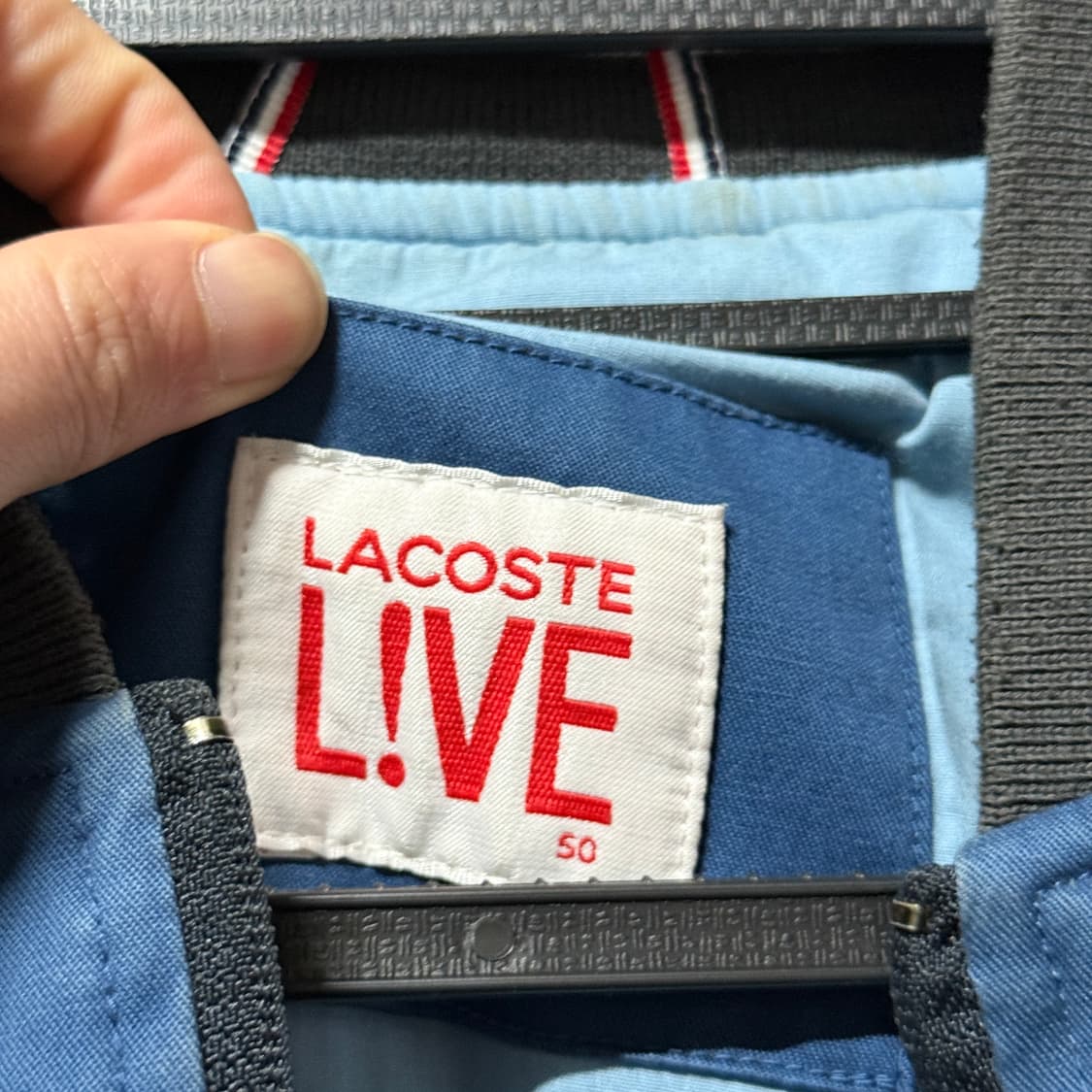 라코스테 라이브 코튼 투웨이 바시티 자켓 상품이미지7