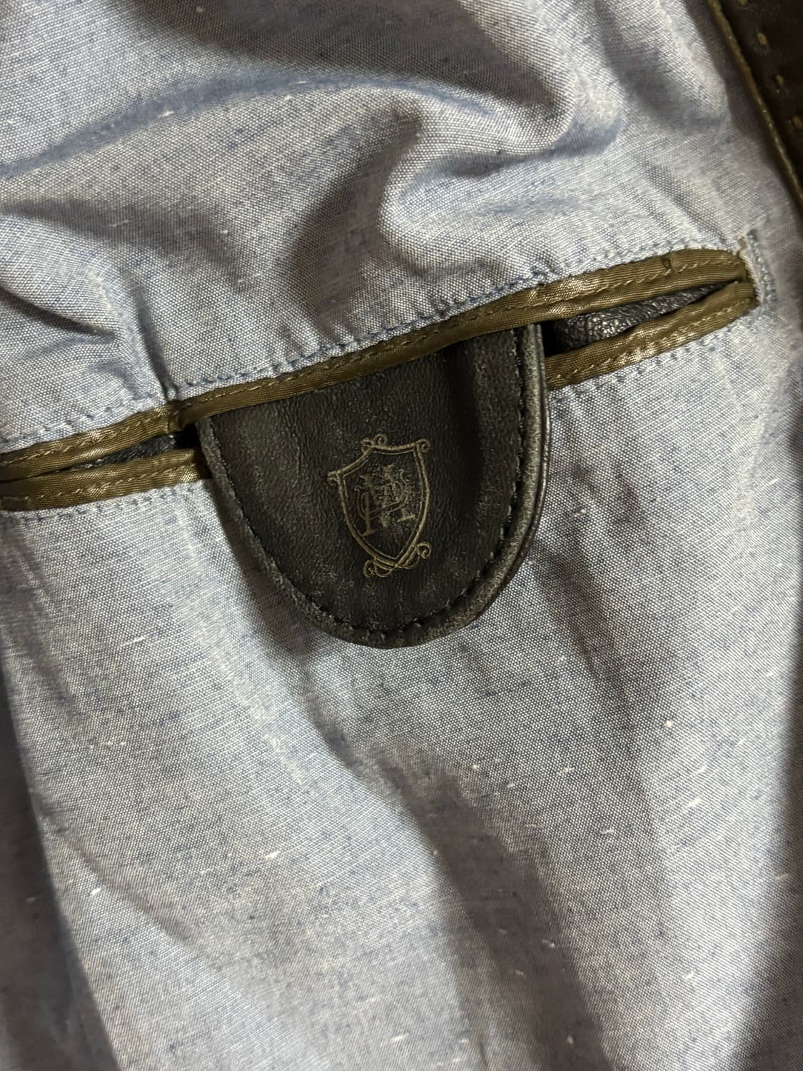 마시모두띠 양가죽자켓 블랙 m 상품이미지4