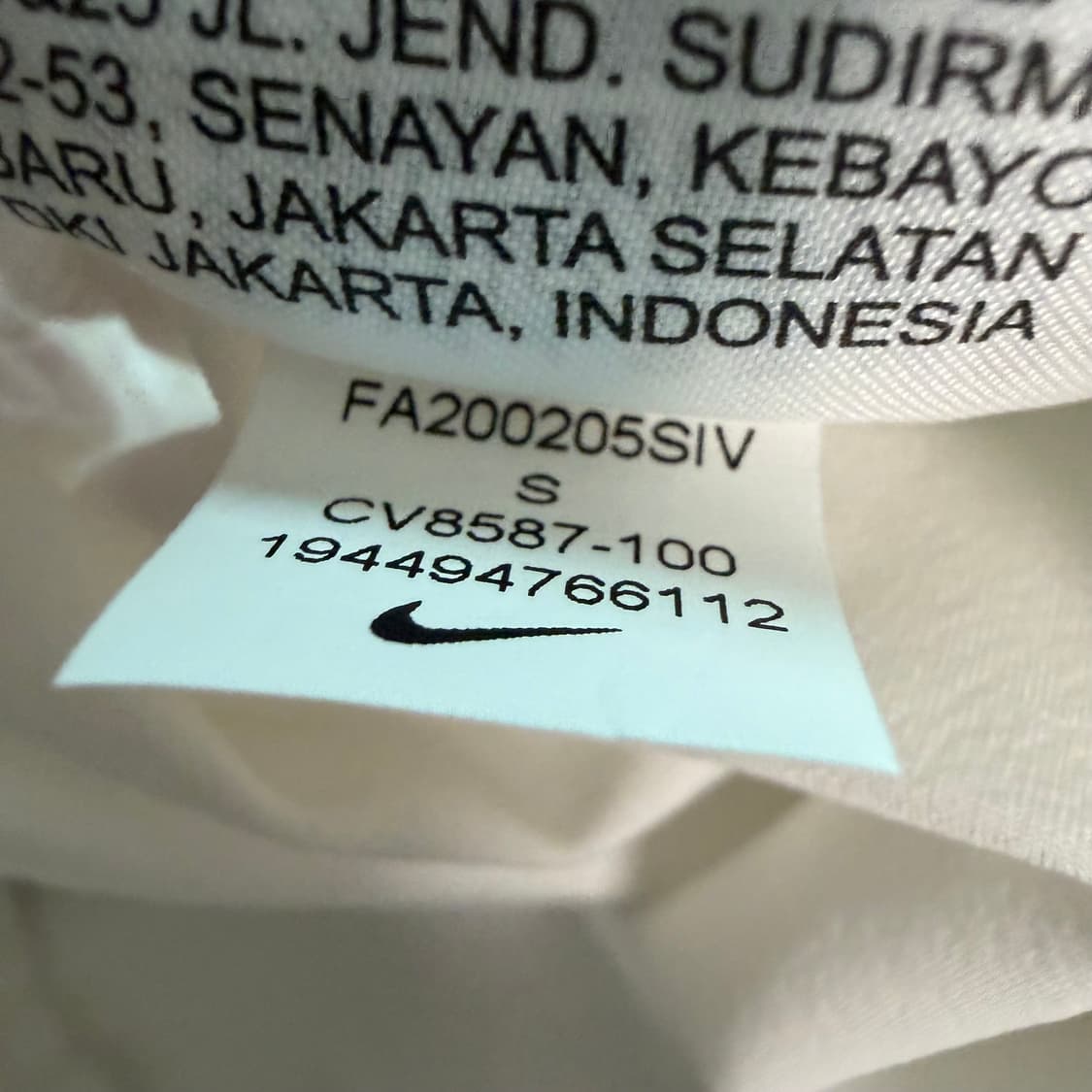 Nike W 글로시 그레이 우븐 조거팬츠 상품이미지5