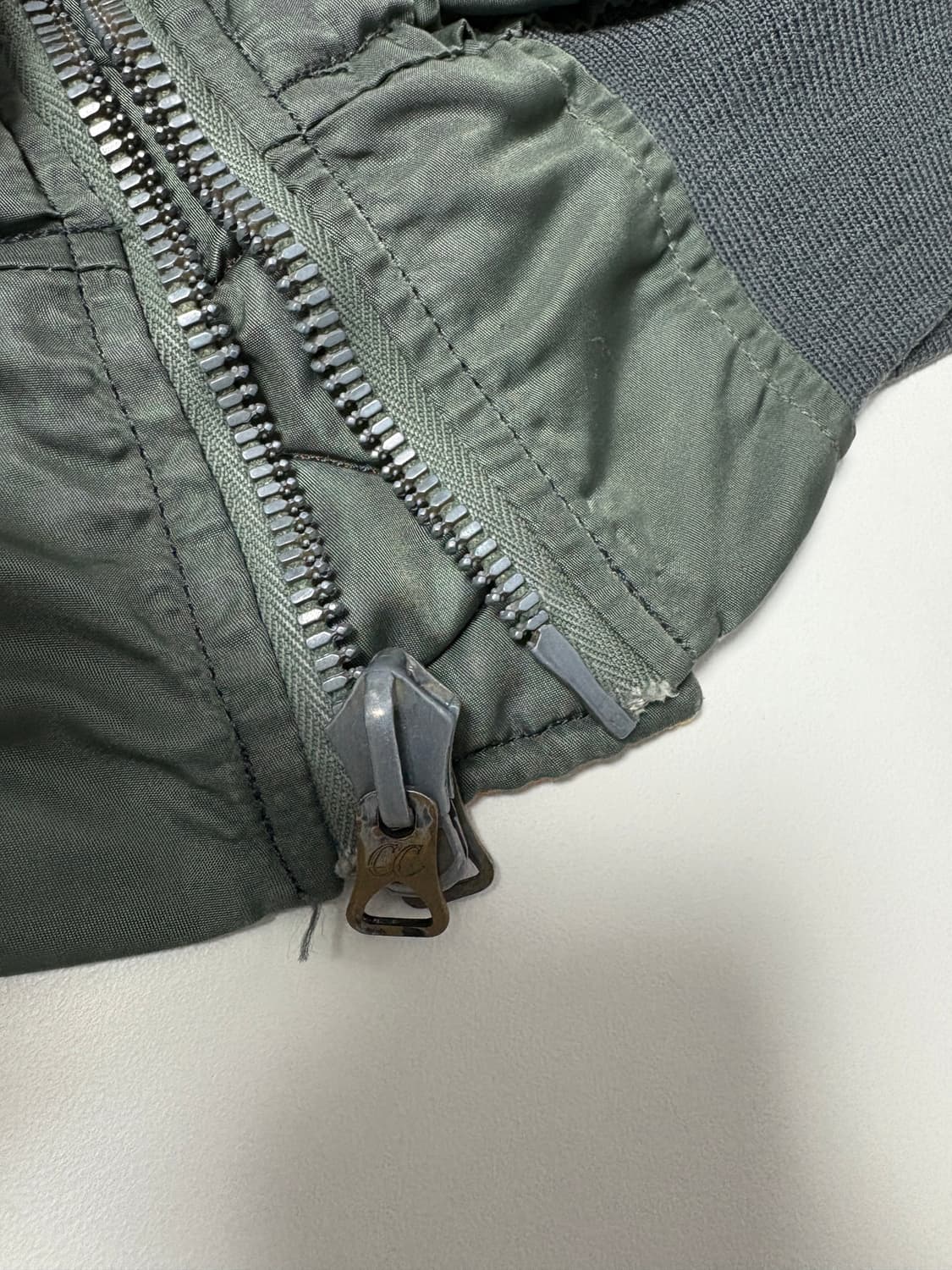 60s 오리지널 ma-1 자켓 마원 crown cc ma1 m사이즈 상품이미지3