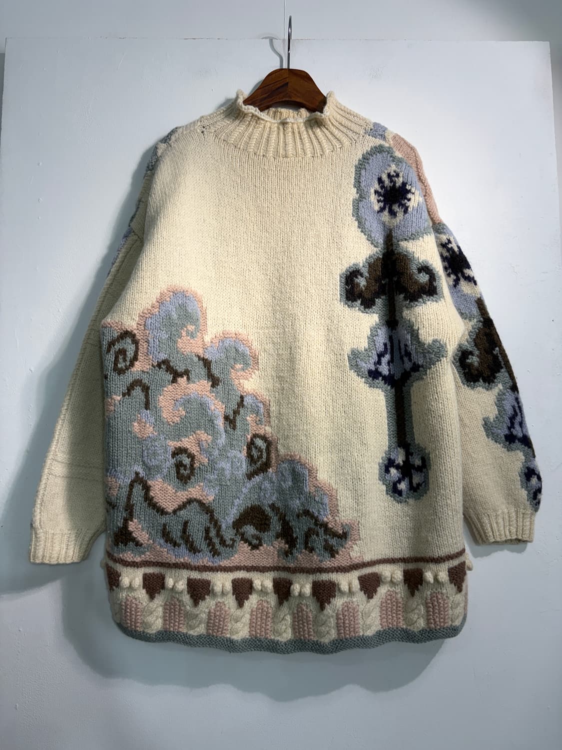 wool 100% 니트 F 울100% 상품이미지2