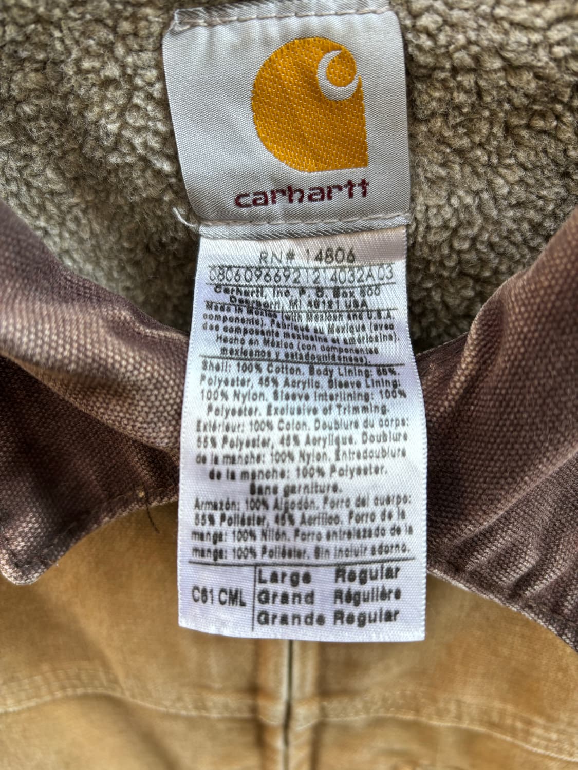 00s 칼하트 트레디셔널 초어자켓 c61 상품이미지8
