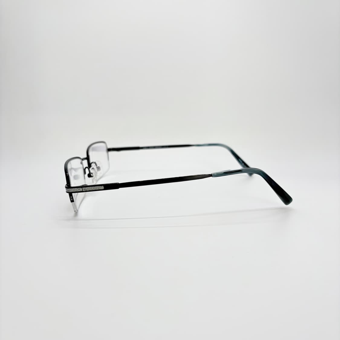 PRIMO EMPORIO 그레이 스퀘어 메탈 반무테 상품이미지4