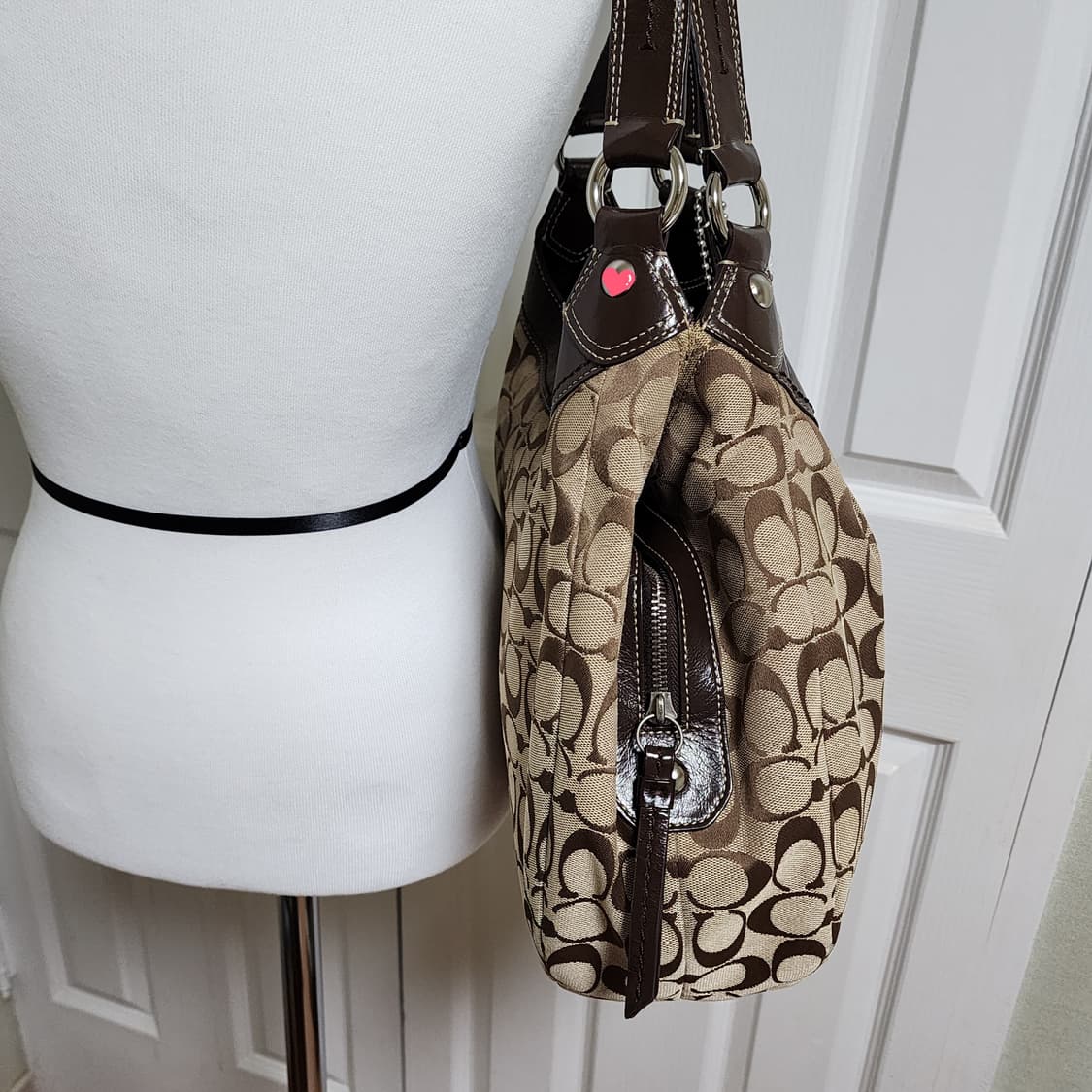 코치 소호린 호보 숄더백 상품이미지3