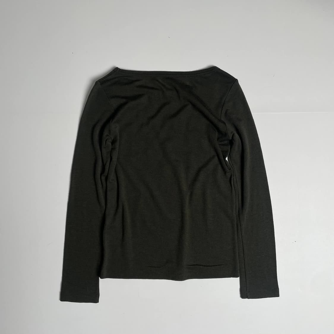 Yoshie inaba 울 100 비즈 프린트 롱 슬리브 상품이미지4