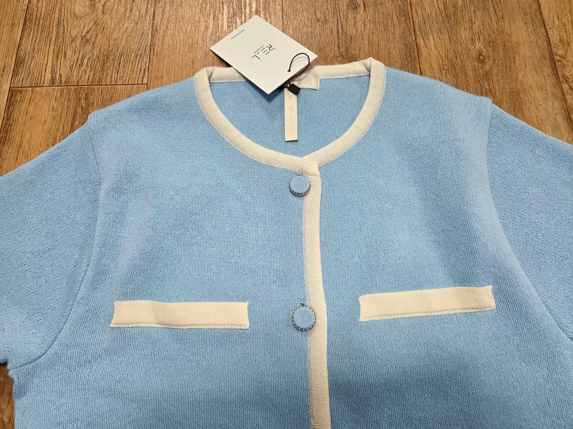 리엘(RE-L) 라인 니트가디건 55-66 새상품 상품이미지3